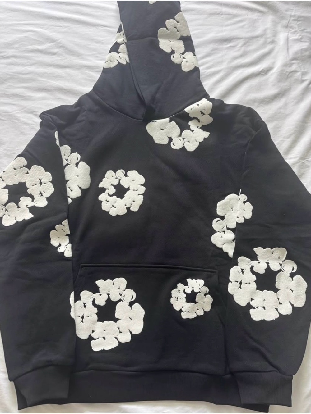 Black Denim Tear Size Large